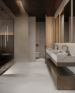 Heavy-duty commercial faucet designed for long-lasting use in busy restrooms