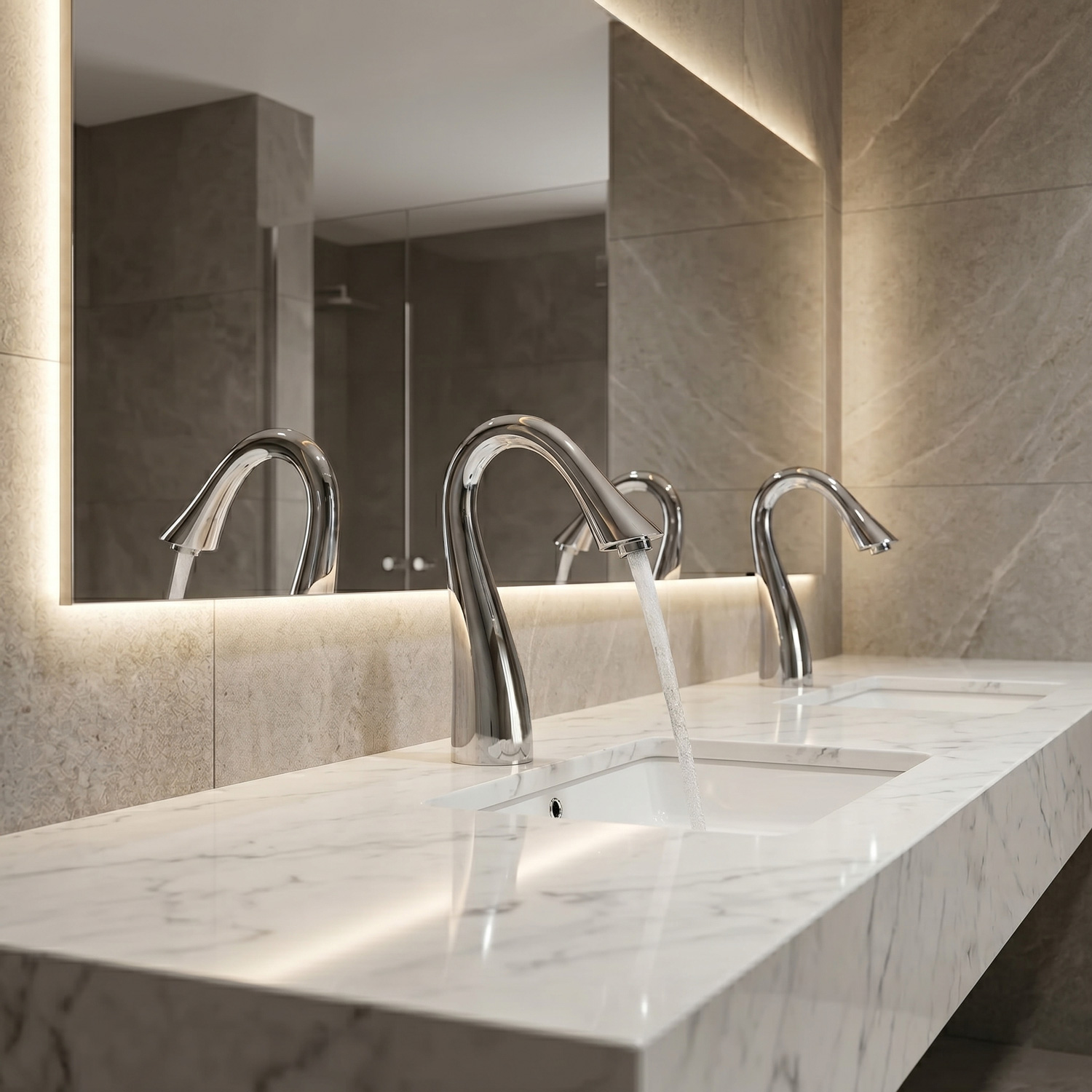 Chicago Faucets E-Tronic 40 commercial touchless faucet