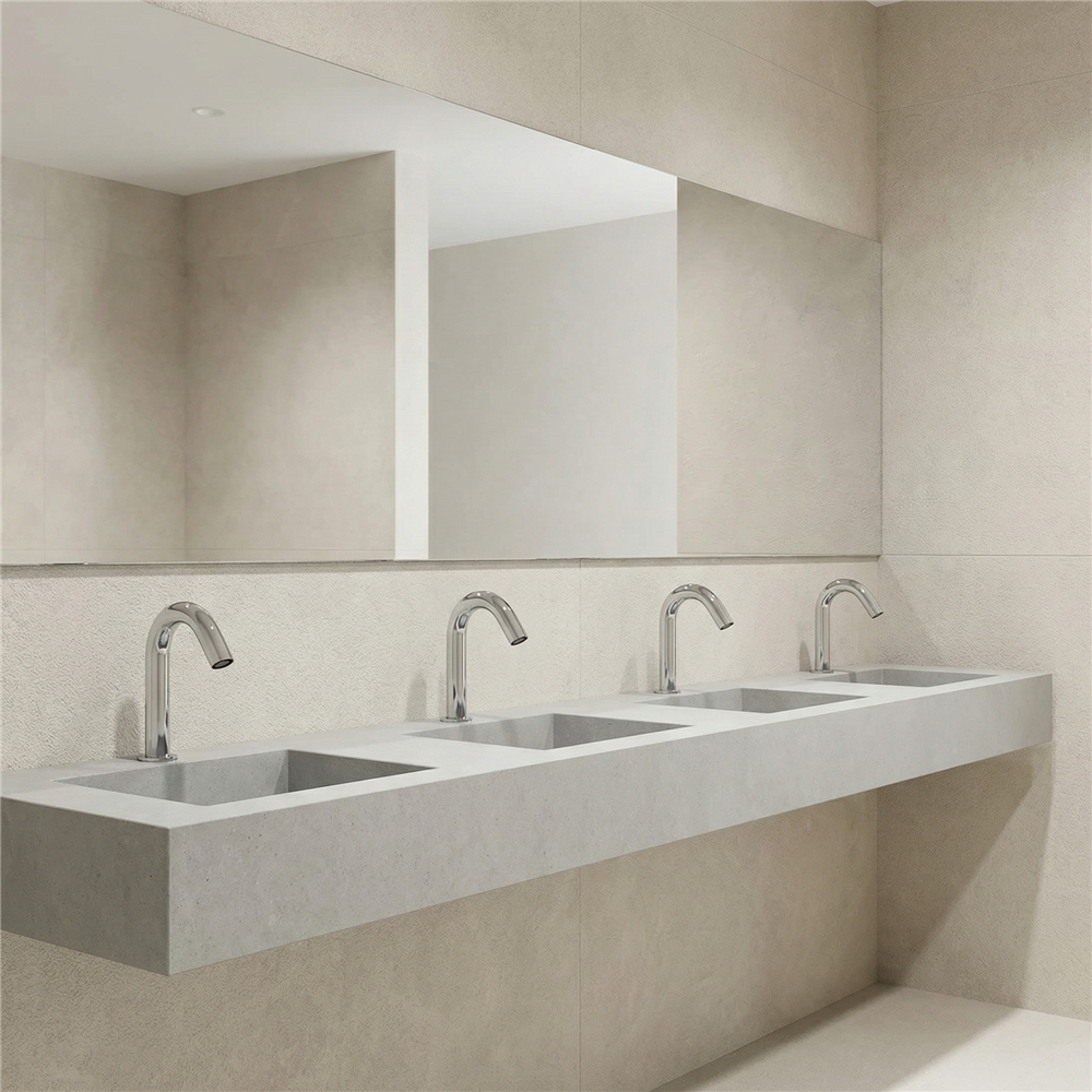 Zurn Serio Series ZG6955 gear driven commercial sensor faucet