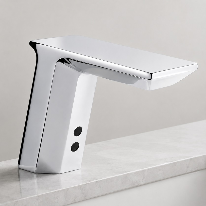 KOHLER Composed Matte Black Commercial Touchless Faucet