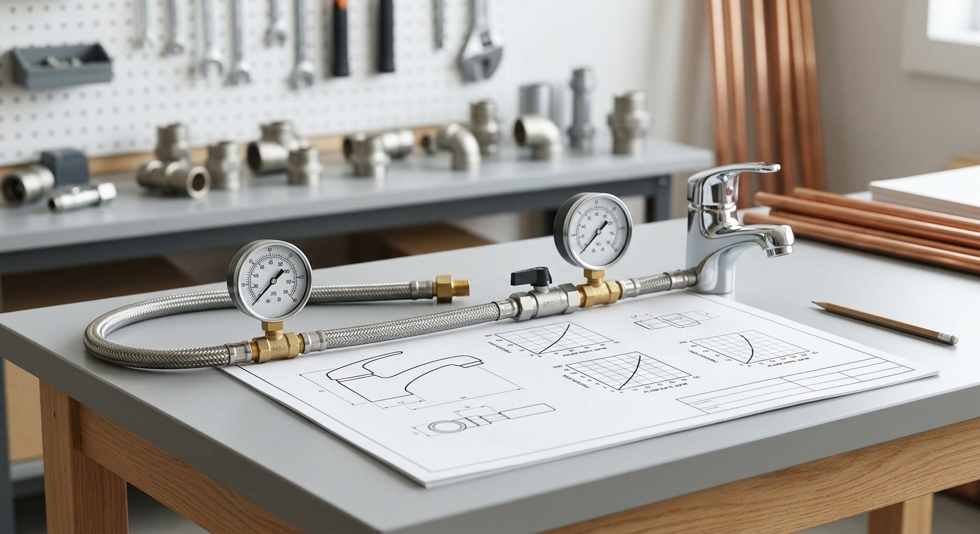 Read more about the article Static vs Dynamic Pressure: Reading a Faucet Spec Sheet